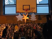 Ich werde ihn vermissen, den Weihnachtsstern am Basketballkorb